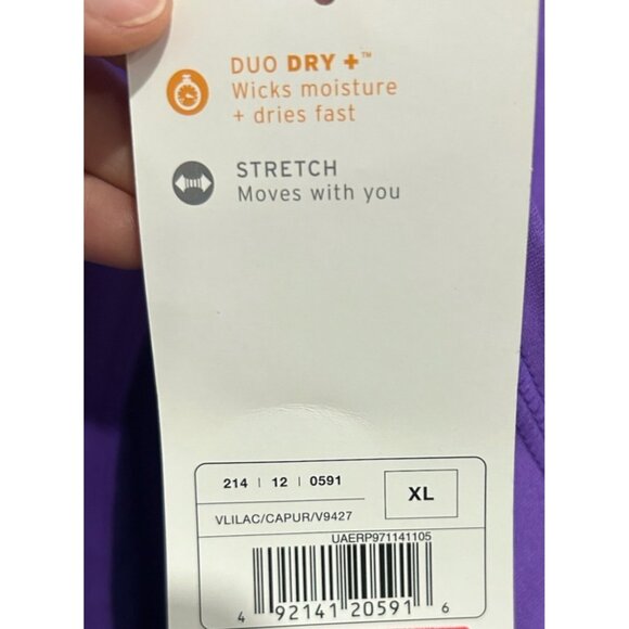 Athletic Works C9 NWT Womens Duo Dry Purple Full Zip Lightweight Jacket SZ XL - Picture 8 of 10